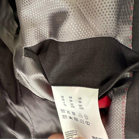 Hugo Boss gray suit jacket 40R - Picture 4 of 5